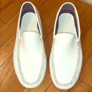 White Polo Ralph Lauren Driving Moccasins
